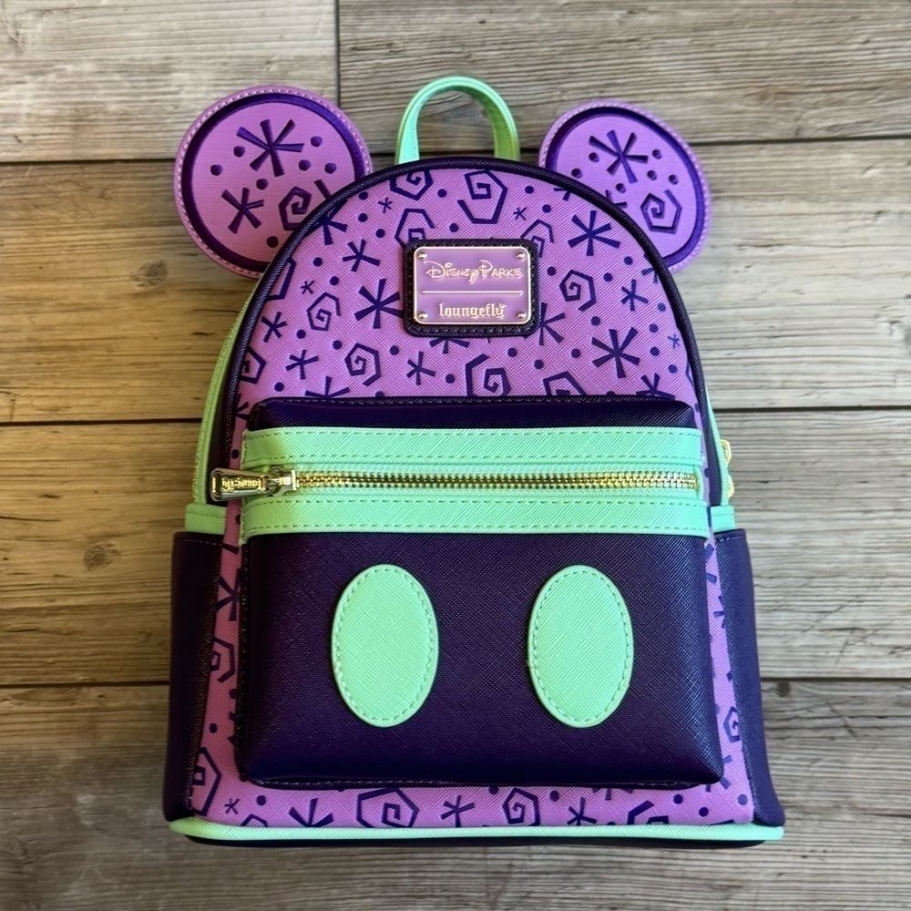 Loungefly | Disney Mickey Mouse The Main Attraction Mad Tea Party Backpack